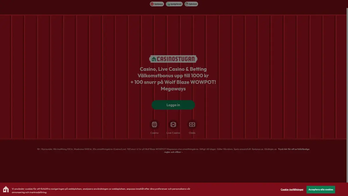 Casinostugan screenshot